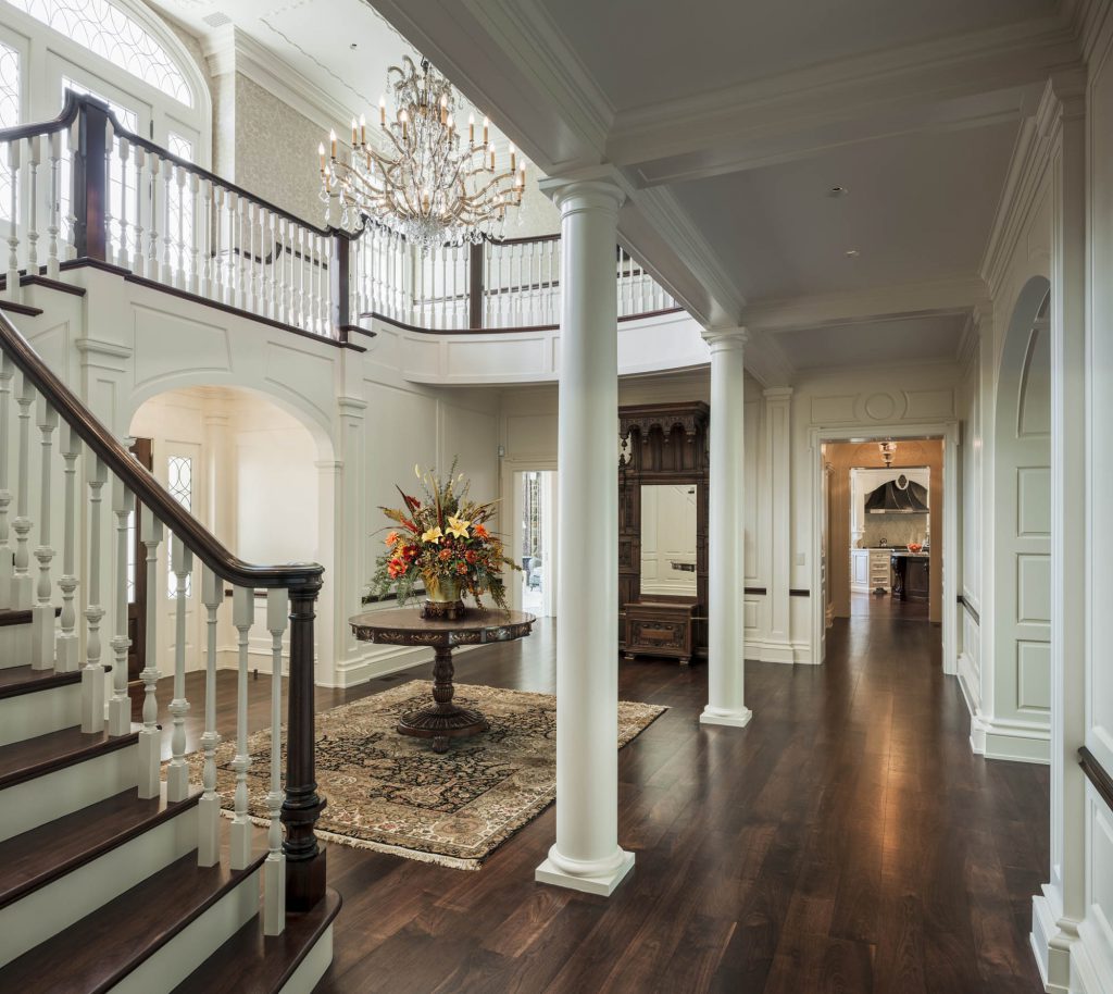 formal entryway in Merion Station Residence