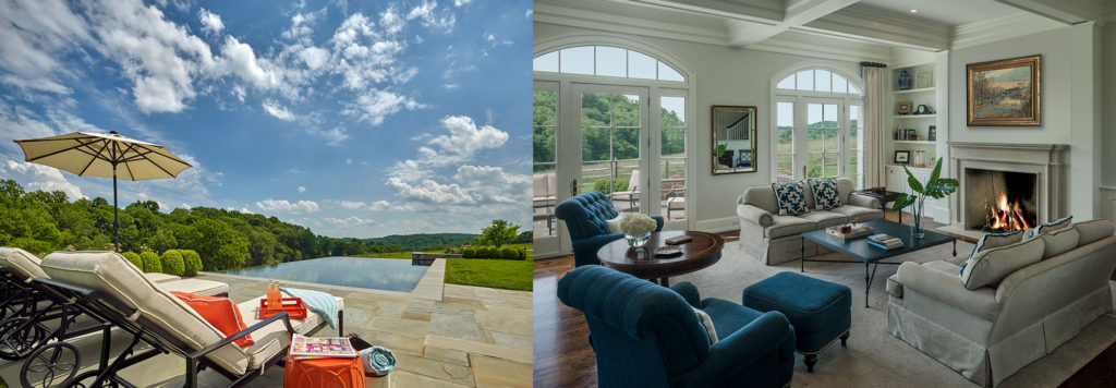 photos of a home with good views