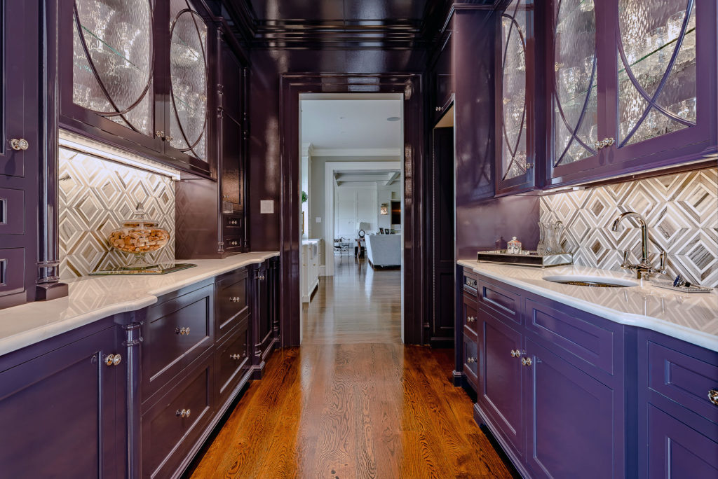 purple butlers pantry