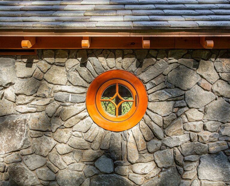 hobbit house custom window detail