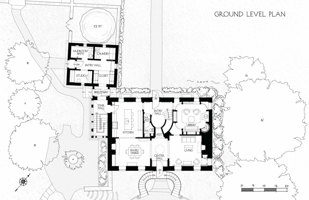 first level plan of big bend in chadds ford