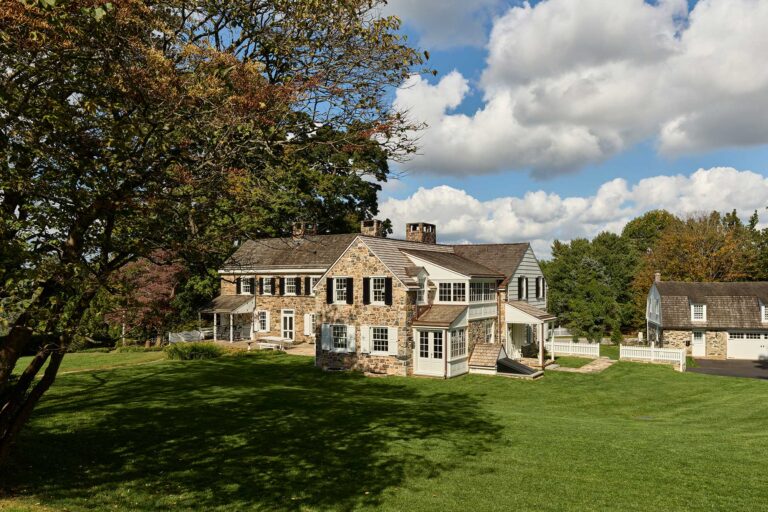 a view of the addition completed at Dower House